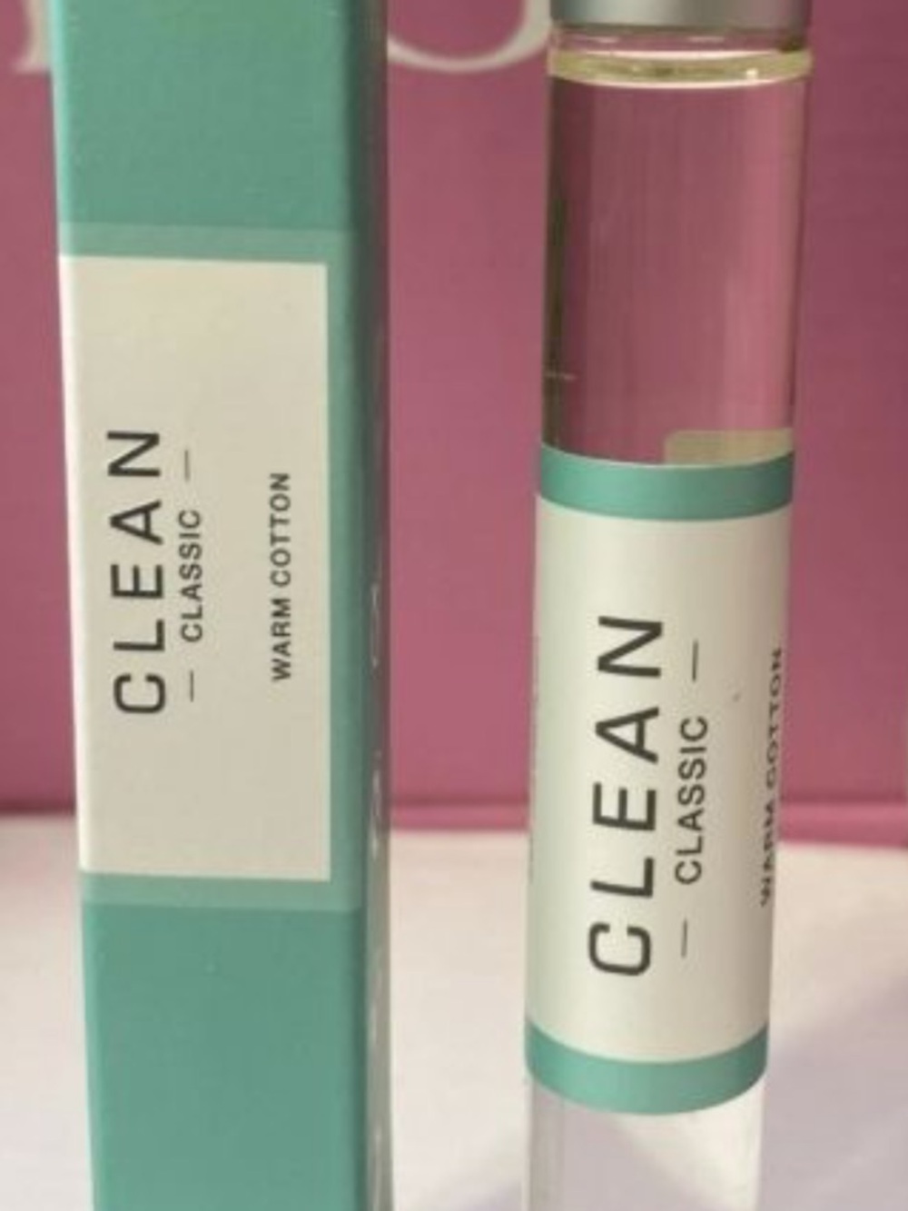 Clean Classic Warm Cotton Eau de Parfum Rollerball .34 Oz Retail $35